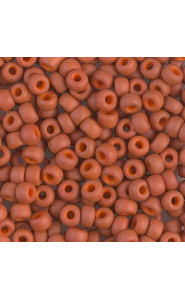 Miyuki rocailles Perlen 6/0 - Matte opaque terracotta 6-1236